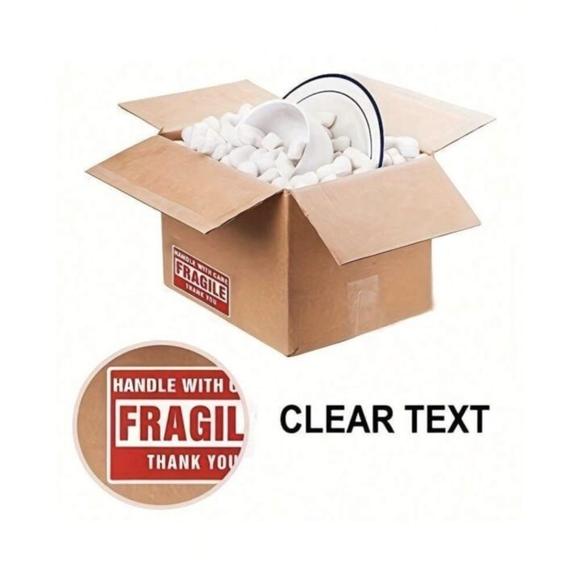 25 Fragile Products Label Sticker - Picture 2 of 6